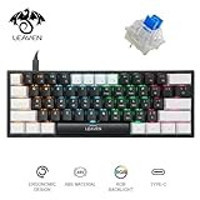 Valkyrie Leaven K620 Türkçe Q RGB 61 Tuşlu Blue Switch Kablosuz Çok Renkli Mekanik Klavye