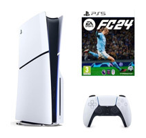 Sony Playstation 5 Slim Standart Edition 825 GB Oyun Konsolu + FC 24 Oyun