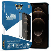 Buff Apple iPhone 12 Pro Max Silikon Parlak Ekran Koruyucu