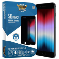 Buff Apple iPhone SE 2022 Temperli Cam Parlak Ekran Koruyucu