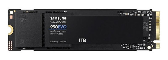 Samsung 990 Evo MZ-V9E1T0BW PCI-Express 4.0 1 TB m2 2280 SSD
