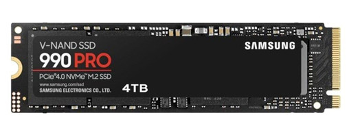 Samsung 990 Pro MZ-V9P4T0BW 4 TB m2 2280 SSD
