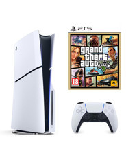Sony Playstation 5 Slim CD Edition 1 TB Oyun Konsolu + GTA 5 Oyun