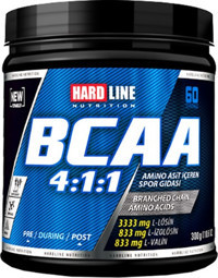 Hardline Nutrition Fusion Aromasız BCAA 300 gr Toz