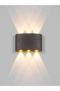 Cata Helios 6'lı Metal Led Aplik Antrasit