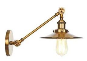 Rsylight Retro Eskitme Tekli Metal Aplik Gold