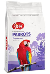 Fizzy Kabuksuz Karışık Vitaminli Yavru Papağan Yemi 750 gr
