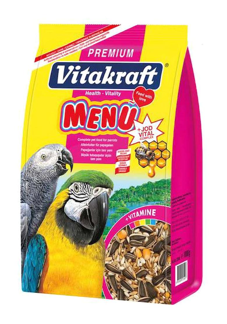 Vitakraft Kabuklu Karışık Vitaminli Papağan Yemi 5x1 kg