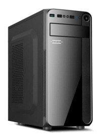 Hiper K-730 1 Fanlı Siyah 300 W Dikey Kullanım ATX Standart Bilgisayar Kasası