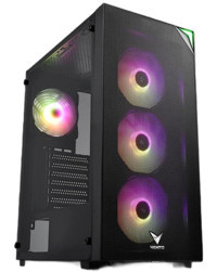 Vento VG4200S RGB Mesh 4 Fanlı Siyah 750 W Dikey Kullanım ATX Oyuncu Bilgisayar Kasası