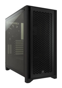 Corsair 4000D Airflow Mesh 2 Fanlı Siyah Dikey Kullanım ATX Oyuncu Bilgisayar Kasası