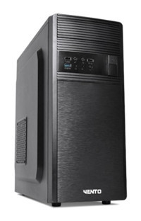 Vento PEAK VS116F 1 Fanlı Siyah 500 W Dikey Kullanım ATX Standart Bilgisayar Kasası