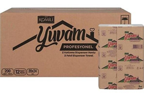 Komili Z Katlama Havlu Kağıt Peçete 12x200'lü