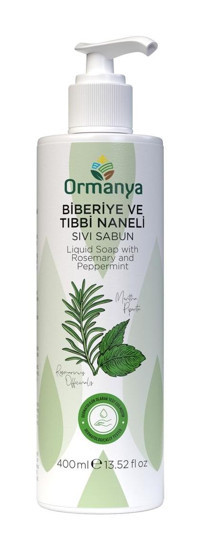 Ormanya Biberiye-Tıbbı Naneli Nemlendiricili Köpük Sıvı Sabun 400 ml Tekli