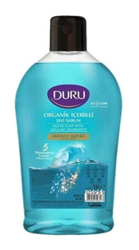 Duru Okyanus Tazeliği Nemlendiricili Organik Köpük Sıvı Sabun 1.5 lt 4'lü