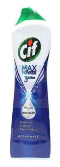Cif Max Power 3 Action Krem Mutfak ve Banyo Temizleyici 12x750 ml