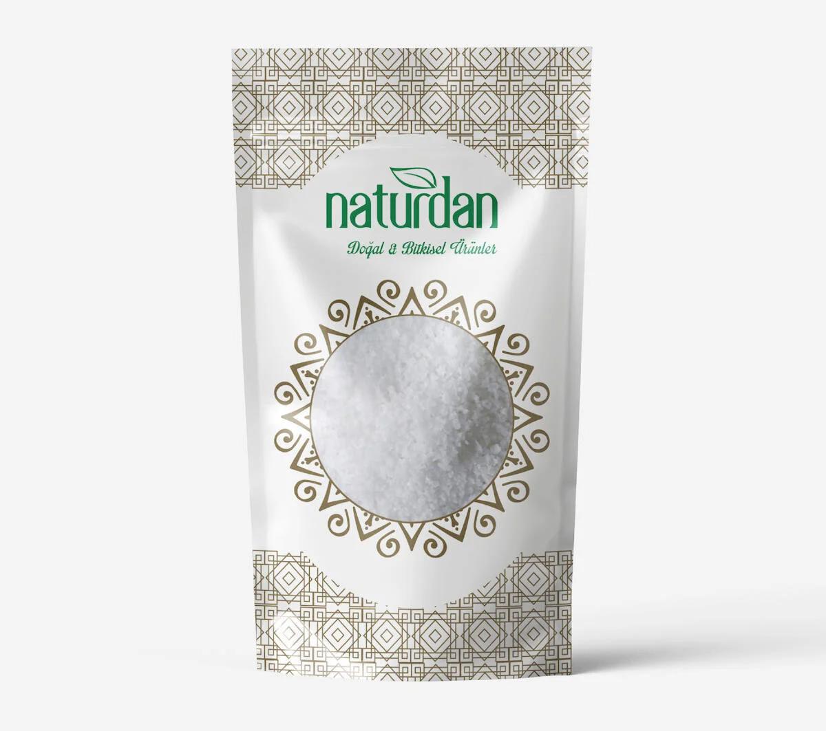 Naturdan İyotsuz Kristal Epsom Tuzu Paket 3 kg
