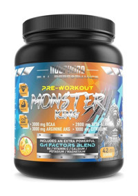 Nutriking Monster King Pre-workout Portakal Aromalı Aminoasit 420 gr Toz