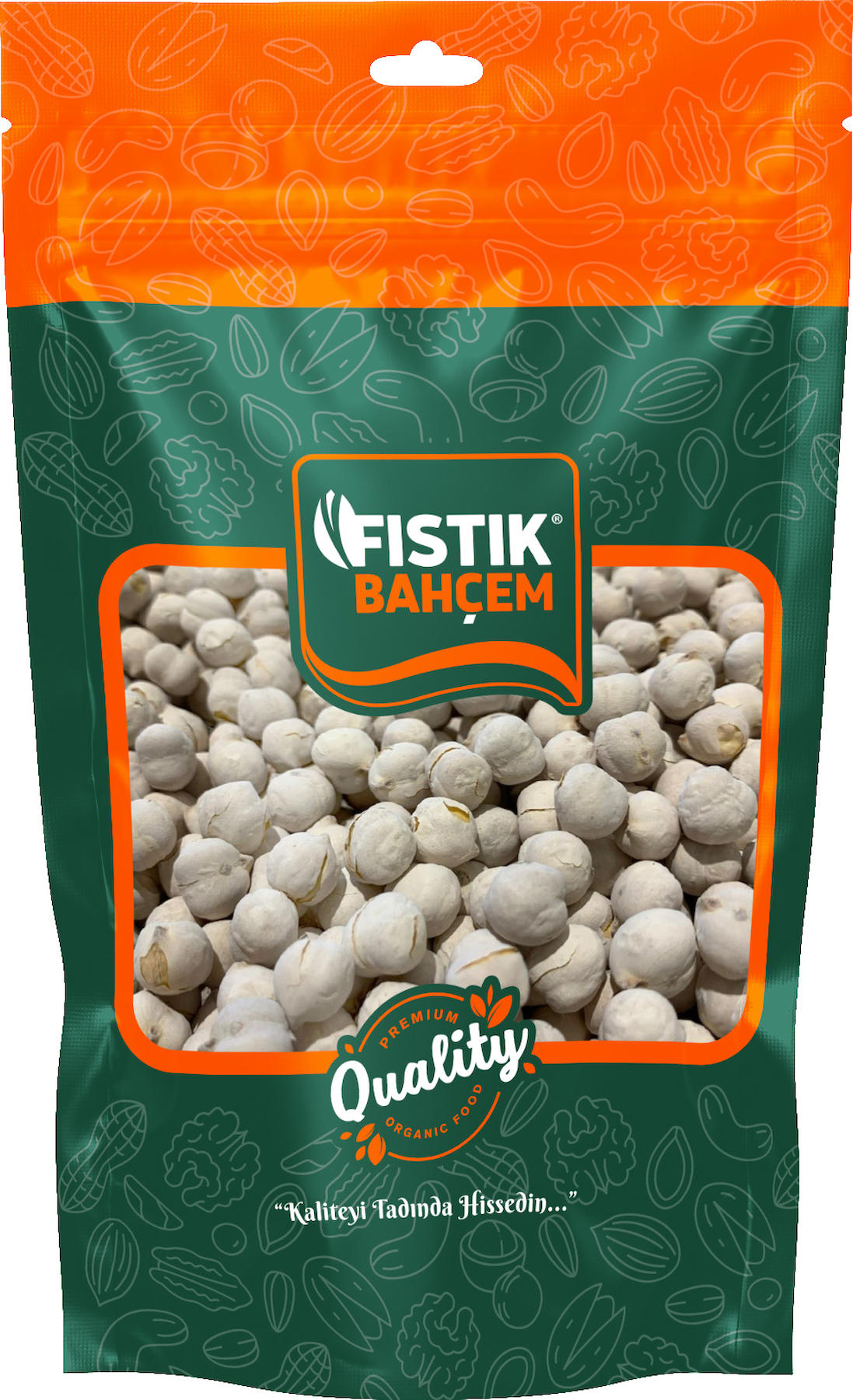 Fıstık Bahçem Avare Kavrulmuş Tuzlu Beyaz Leblebi 1 kg
