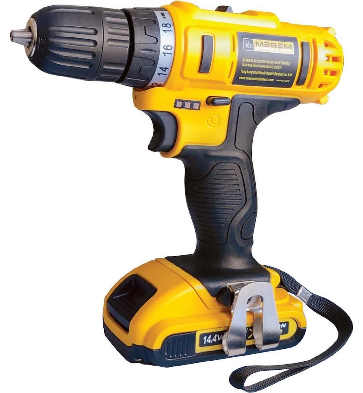 Meşem Bx-8014 14.4 V 0.6 Ah Akülü Vidalama Makinesi
