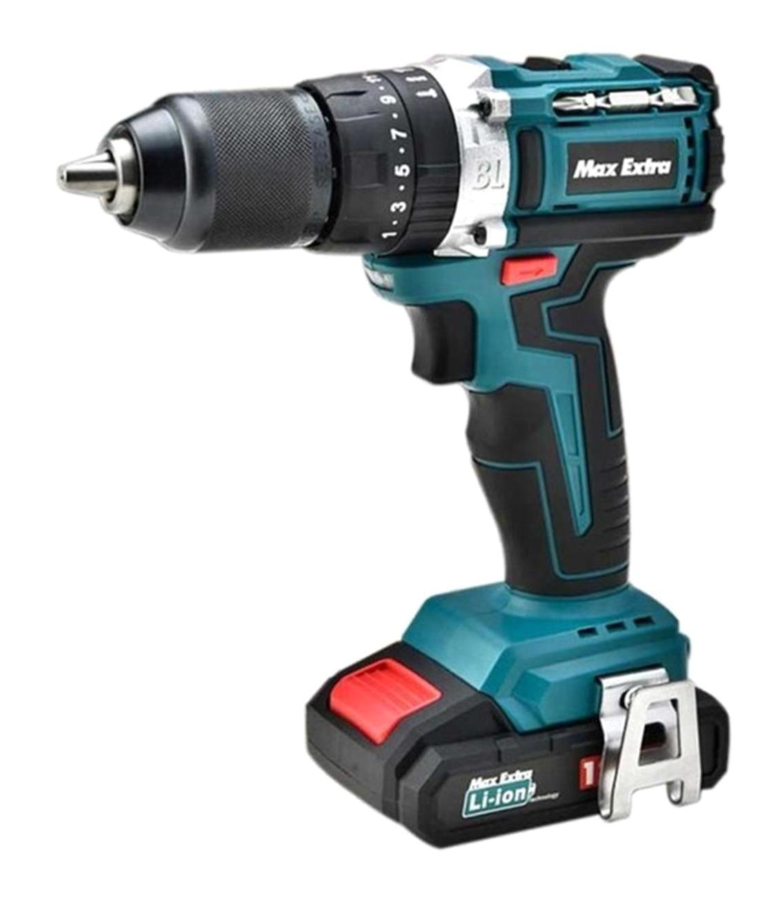 Max Extra Mxp 2944D 3.6 V 1.3 Ah Kömürsüz Darbeli Çift Akülü Vidalama Makinesi