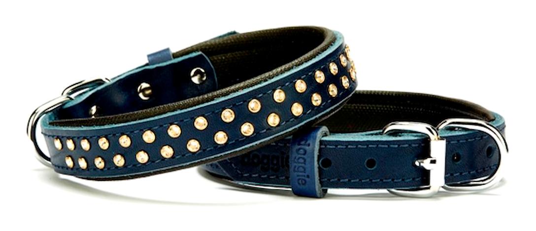 Doggie Ayarlanabilir 28-34 cm Boyun Köpek Tasması Mavi