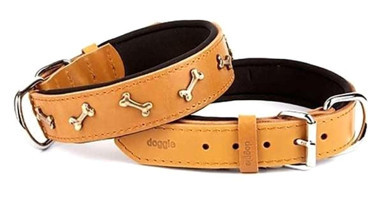 Doggie Ayarlanabilir 57-65 cm Boyun Köpek Tasması Kahverengi