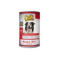 Quik Nutritious Kuzu Aromalı Parça Etli Yetişkin Köpek Maması 415 gr Tekli