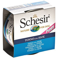 Schesir Jelly Ton Balığı Aromalı Jöleli Yavru Köpek Maması 150 gr Tekli