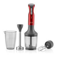 Arzum AR1042 Prostick 1500 W Çırpıcılı Kırmızı El Mikseri Seti