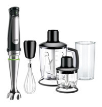 Braun MultiQuick 7 MQ7045X 1000 W Çırpıcılı Siyah El Mikseri Seti