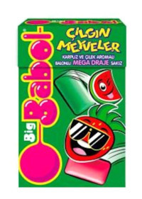 Big Babol Mega Draje Çilekli Karpuzlu Sakız 20 Adet