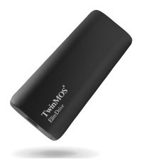 Twinmos Elite Drive 512 GB USB 3.2 Harici Harddisk Siyah