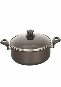 Mehtap Onyx 2 Parça 26 cm Çelik Tencere