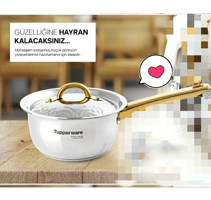 Tupperware Gold 1 Parça Paslanmaz Çelik Tencere