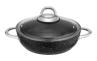 Neva N3110 2 Parça 24 cm Paslanmaz Çelik Basık Tencere