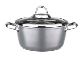 Leggno Master Titanium 2 Parça 24 cm Emaye Tencere