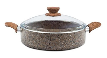 Stone Life 2 Parça 28 cm Granit Tencere