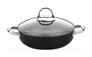 Saflon Titanium 2 Parça 24 cm Granit Basık Tencere