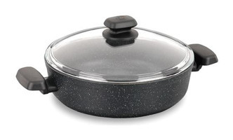 Korkmaz Ornella 2 Parça 26 cm Granit Tencere