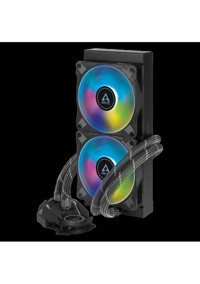Arctic AR ACFRE00106A Sessiz 4 Pin 2 Fanlı Sıvı Soğutmalı RGB Masaüstü İşlemci Soğutucu