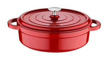 Olika İron 2 Parça 24 cm Bakır Basık Tencere