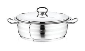 Safinox Flavia 2 Parça 32 cm Çelik Tencere