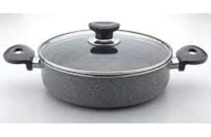 Arselon 2 Parça 24 cm Granit Tencere