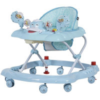 Sunny Baby Duffy Ördekli 8 Tekerlekli 3 Kademeli Oyuncaklı Müzikli Örümcek Yürüteç Turkuaz