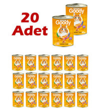Goody Yetişkin Tavuk Yaş Kedi Maması 20x400 gr