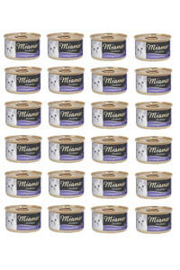 Miamor Yetişkin Yürek Parça Etli-Soslu Yaş Kedi Maması 12x85 gr