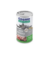 Cosmo Mama Yetişkin Kuzu Eti Kıyılmış Yaş Kedi Maması 24x415 gr