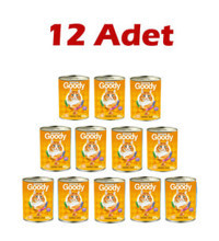 Goody Yetişkin Tavuk Yaş Kedi Maması 12x400 gr