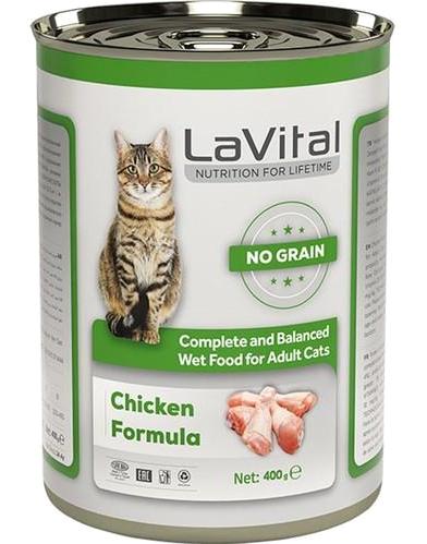 Lavital Nutrition For Life Yetişkin Tavuk Ezme Yaş Kedi Maması 400 gr